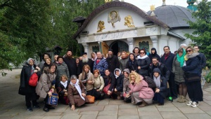 Відвідування разом з паломниками з Греції Десятинної церкви (м. Київ)